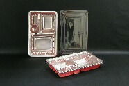弁当　ＬＣ－７Ｐ 透明のせ蓋付　１００枚セット
